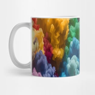 Abstract, Marble, Watercolor, Colorful, Vibrant Colors, Textured Painting, Texture, Gradient, Wave, Fume, Wall Art, Modern Art Mug